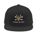 Viking Skull Snapback Hat — "Class of 1976" Embroidered Reunion Cap