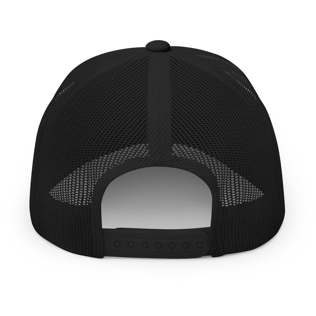 Viking Skull Trucker Hat — Embroidered Patch Snapback