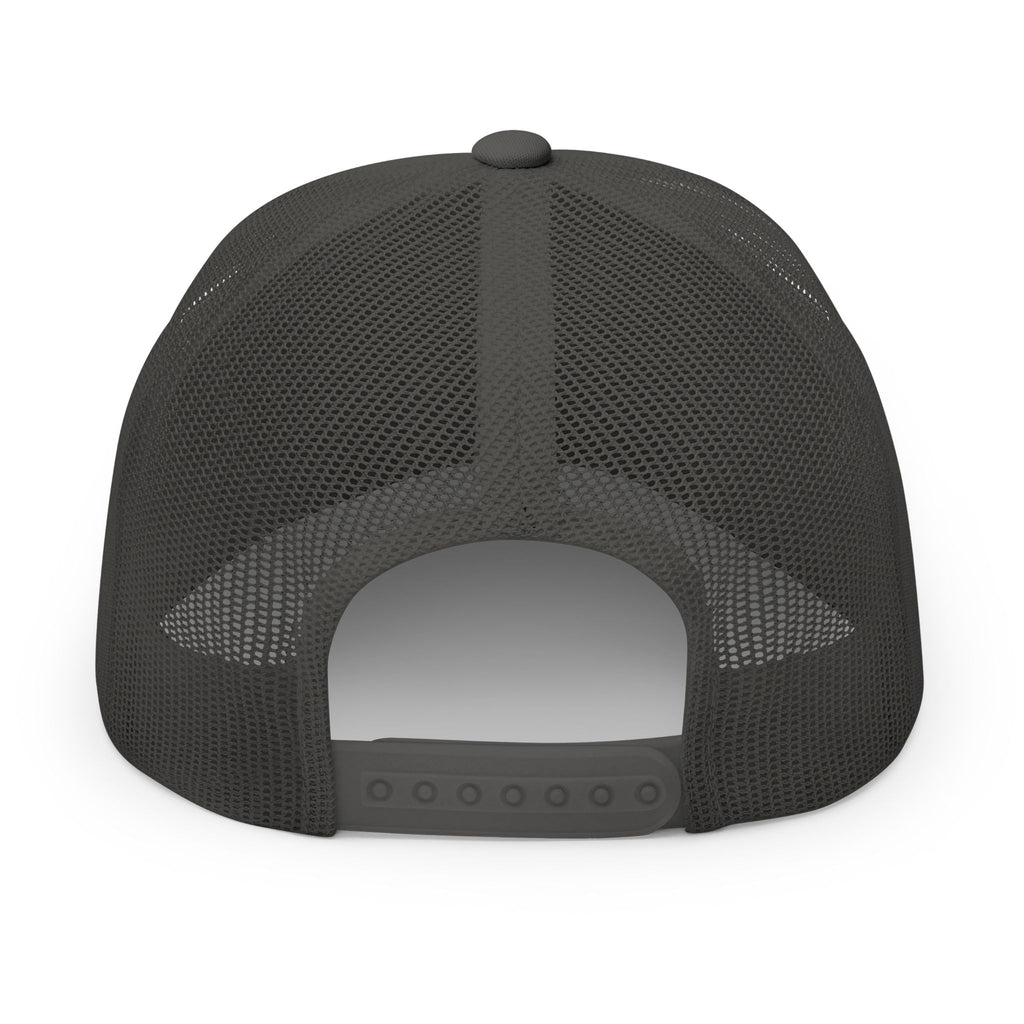 Viking Skull Trucker Hat — Embroidered Patch Snapback