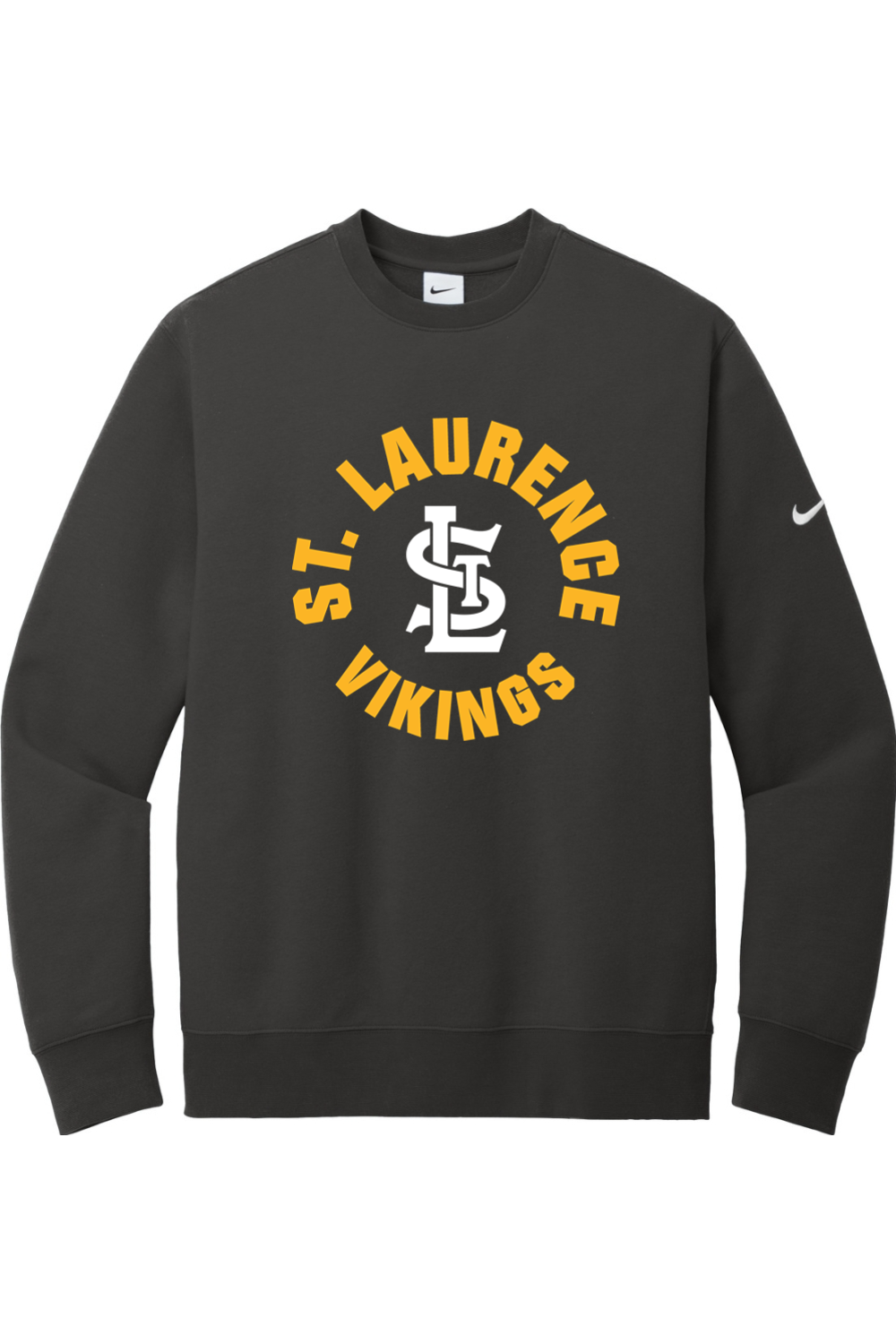 Nike Club Fleece STL Vikings Circle Crewneck Sweatshirt