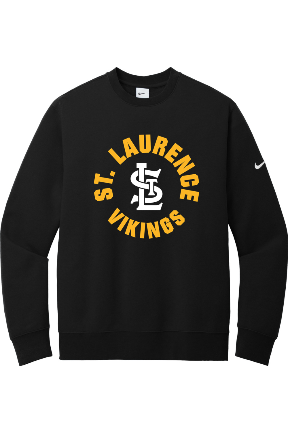 Nike Club Fleece STL Vikings Circle Crewneck Sweatshirt