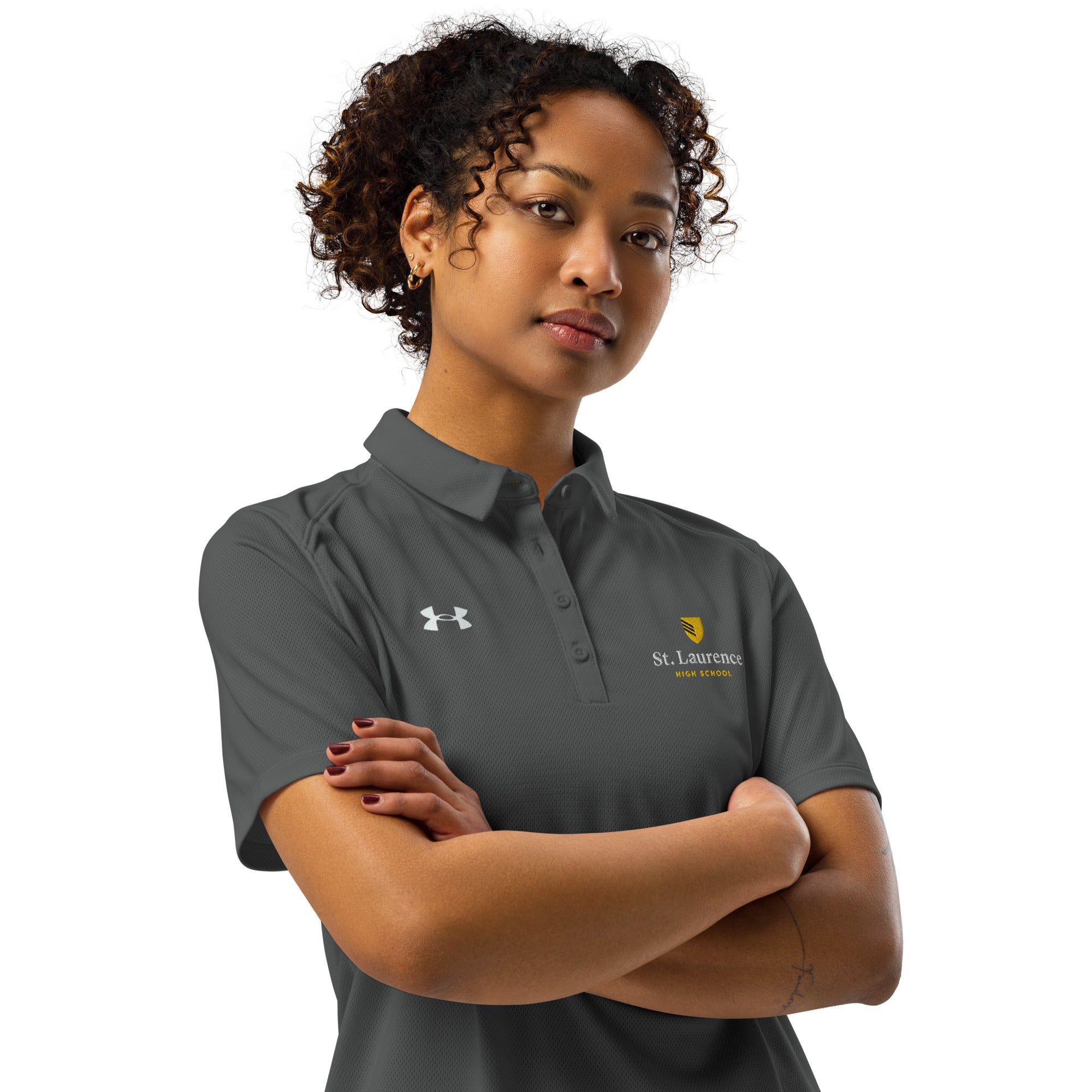 トップス Stone  25SS Star Logo Polo S Under Armour® women's polo – St. Laurence Official Spirit Shop